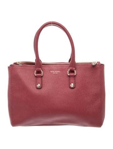 Leather Top Handle Bag