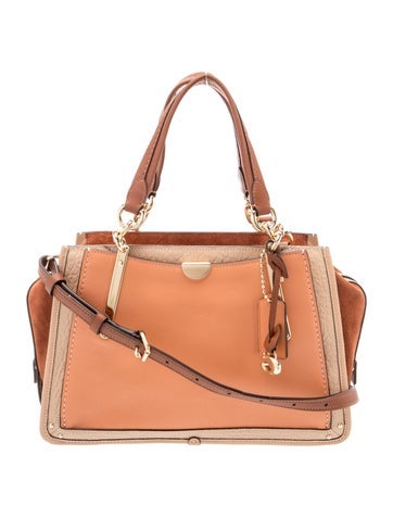 Leather Top Handle Bag
