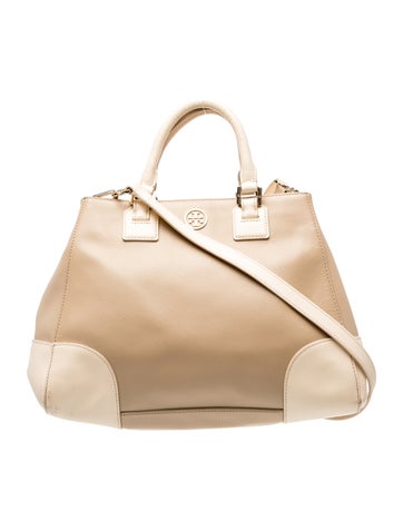 Leather Top Handle Bag