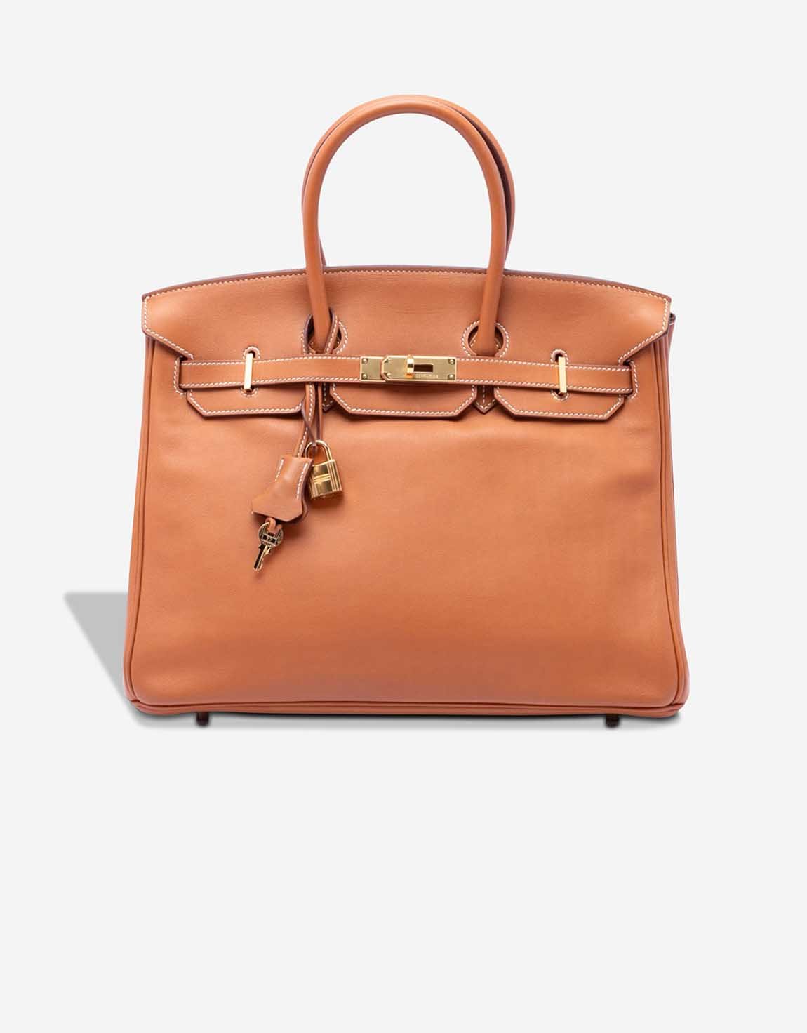 Hermes 
		Birkin 35 Swift Gold    
