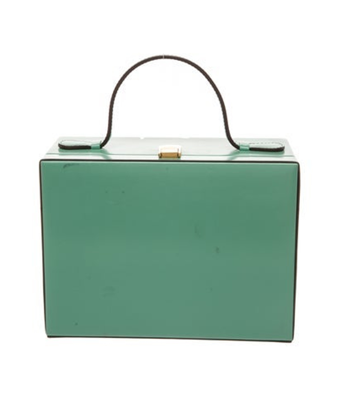 Mark Cross Cross Leather Top Handle Bag