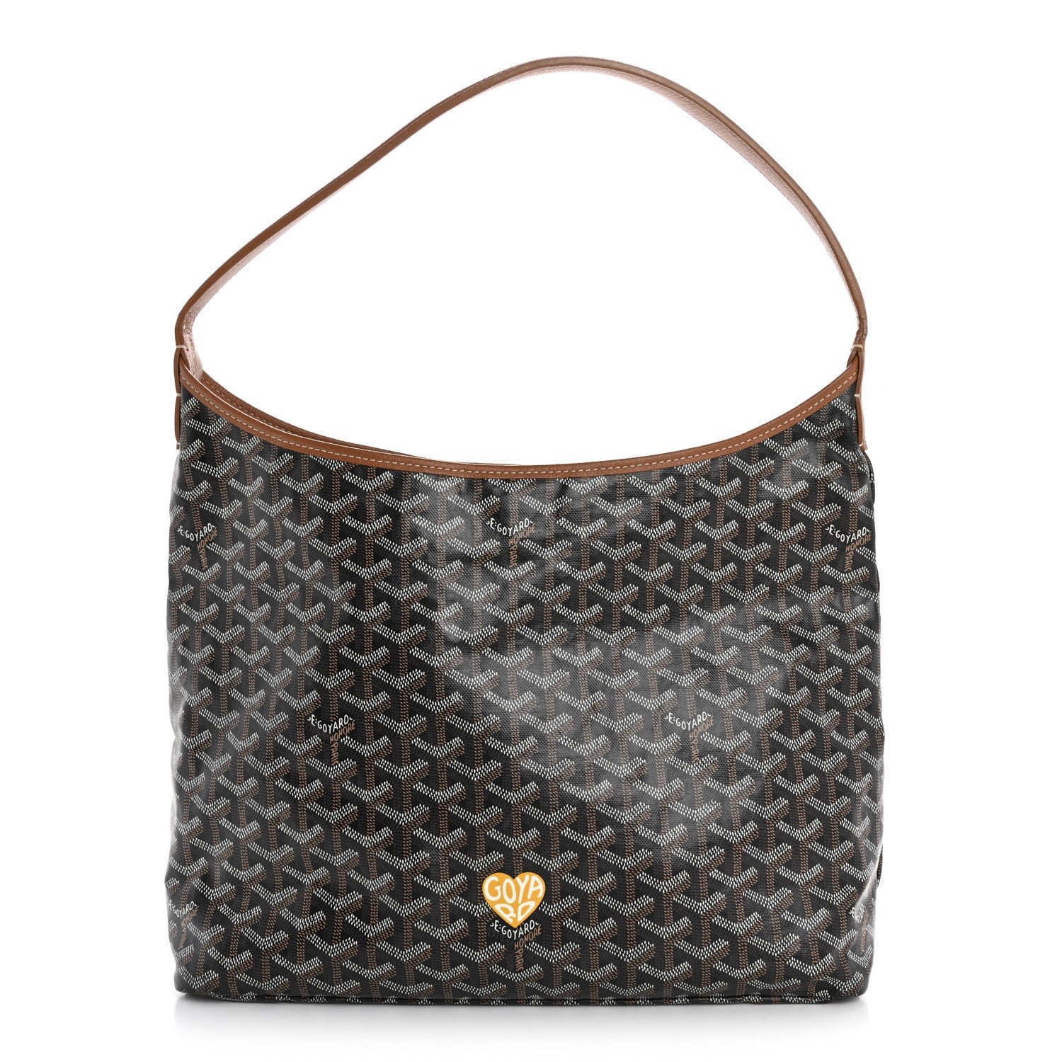 Goyard Goyardine Boheme Hobo Black Gold