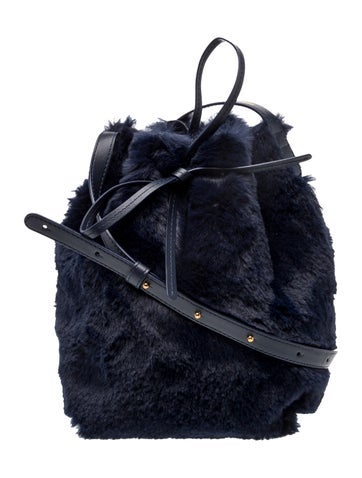 Mansur Gavriel Shearling Backpack