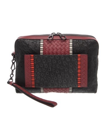Intrecciato Clutch Vintage