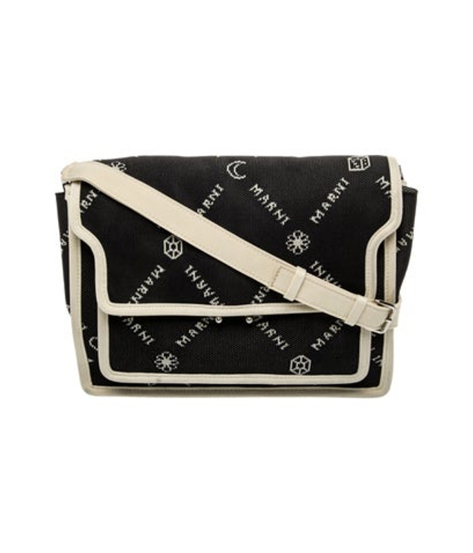 Marni Canvas Messenger Bag