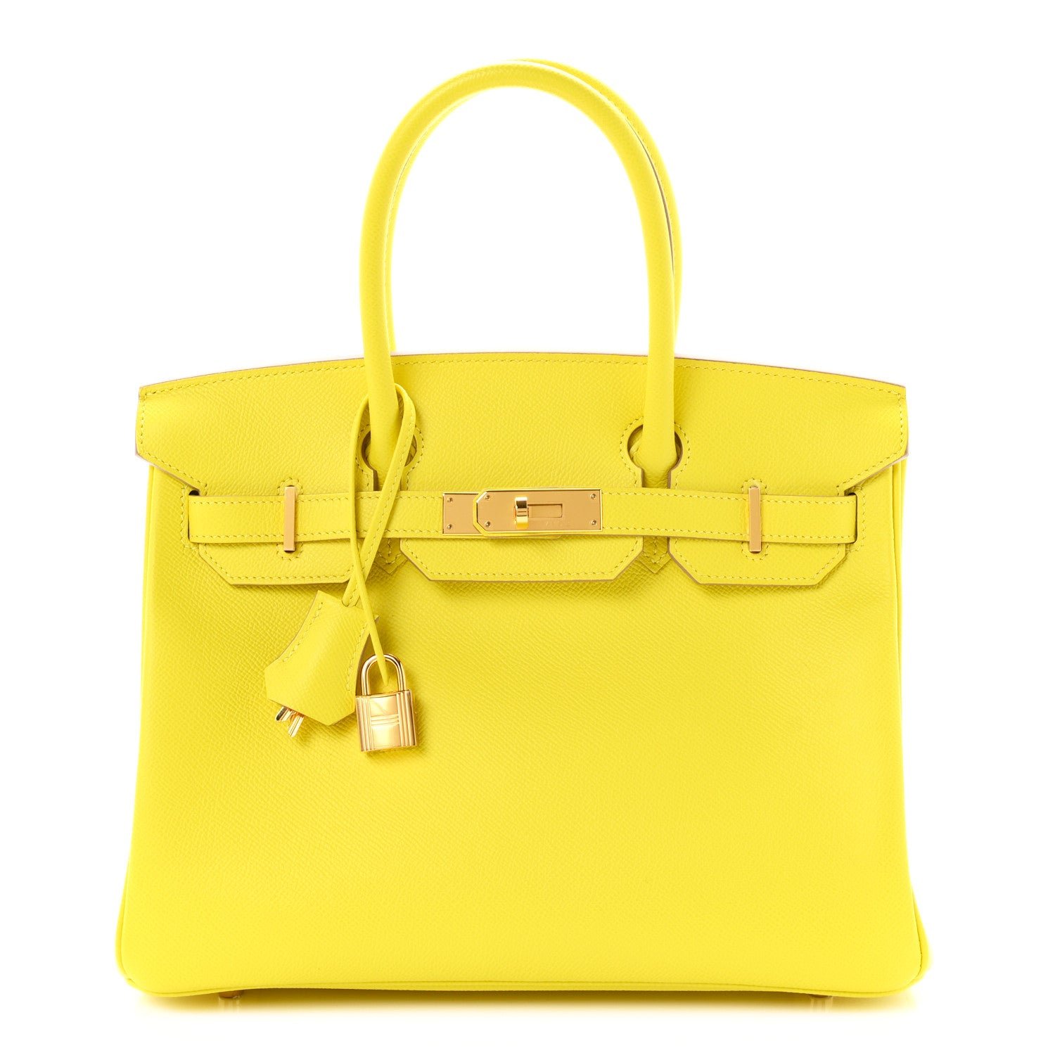Hermes Epsom Birkin 30 Jaune Poussin
