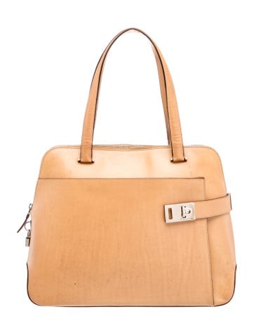 Gancini Top Handle Bag