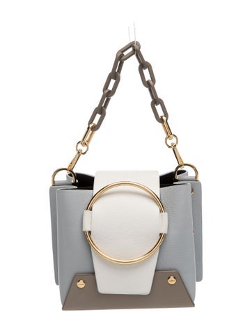 Leather Top Handle Bag