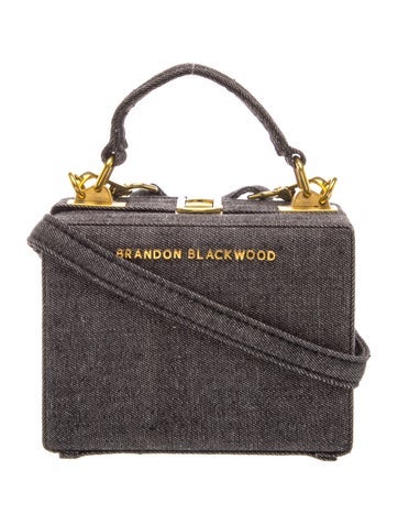 Brandon Blackwood Denim Top Handle Bag