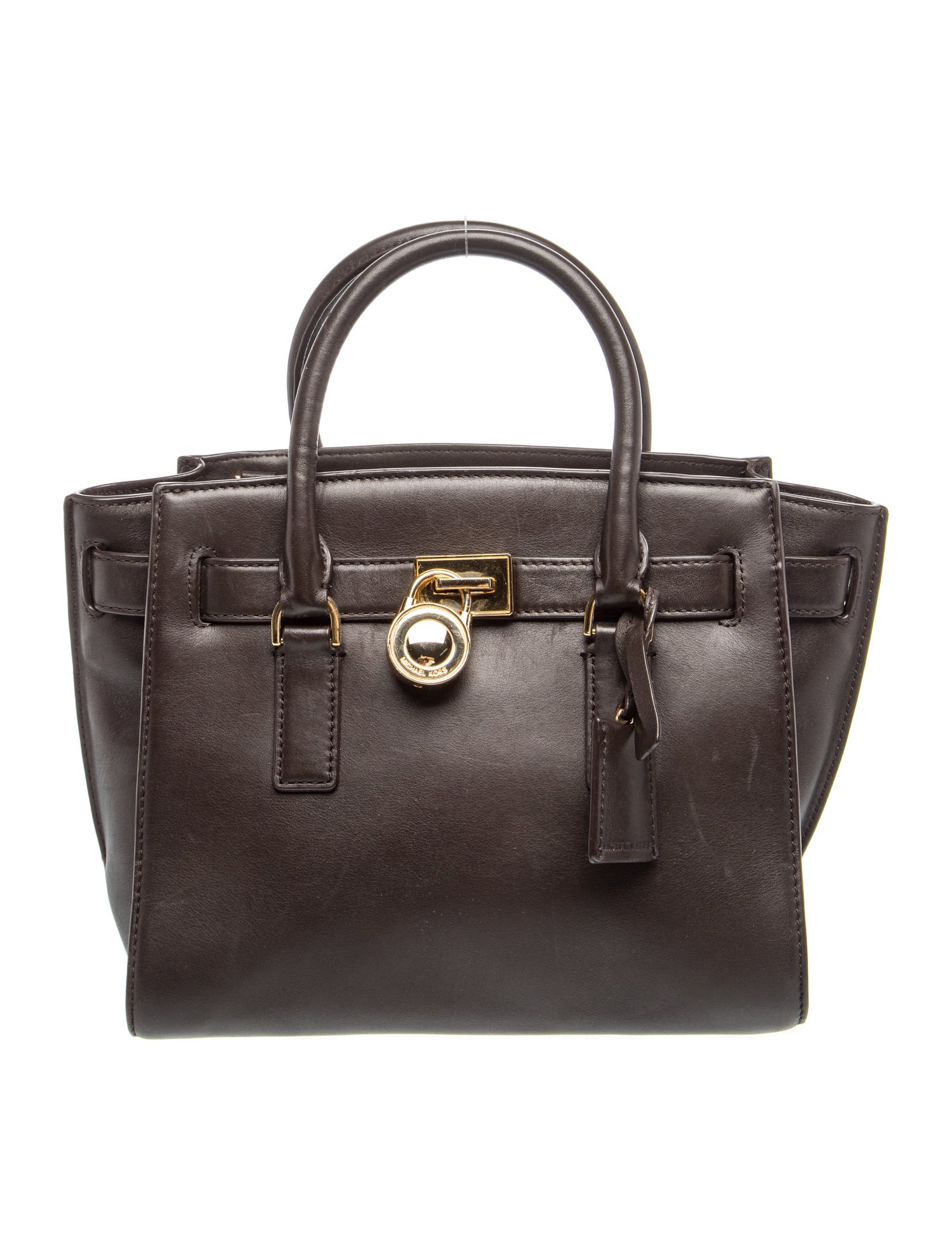 Leather Top Handle Bag