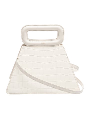 Maje Leather Top Handle Bag
