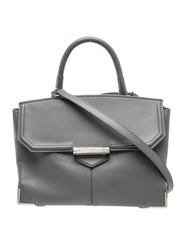 Leather Top Handle Bag