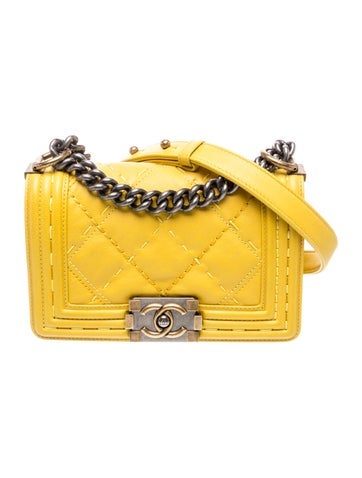 Small Double Stitch Boy Bag