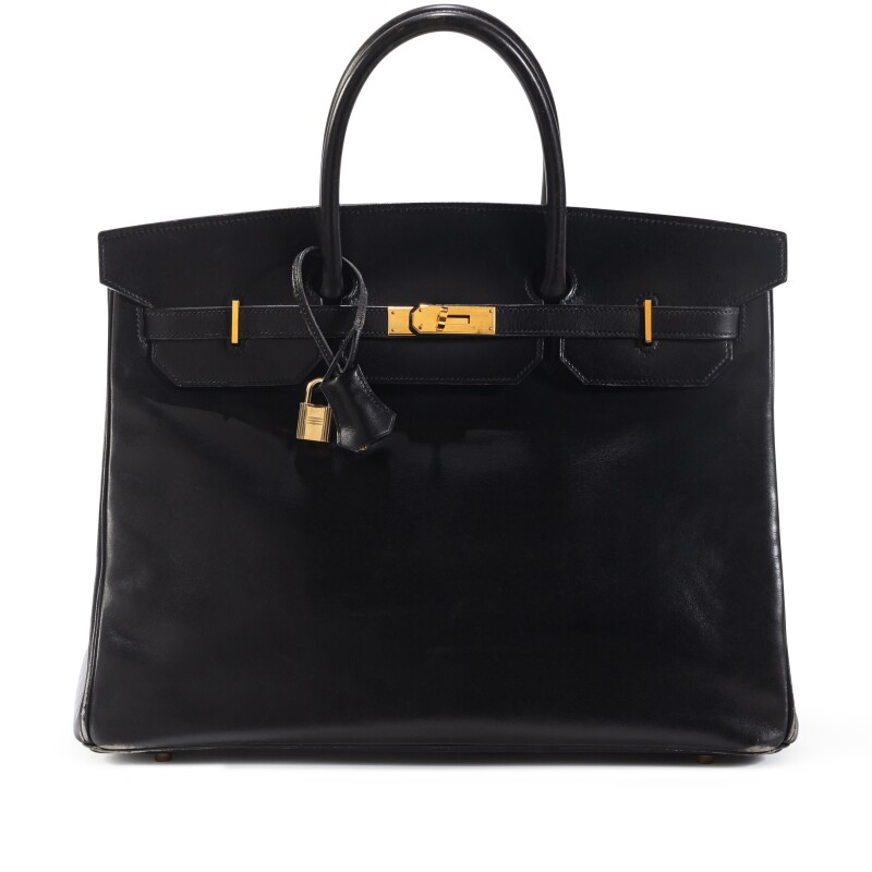 Hermes Black Box Birkin 40 Gold Hardware, 1996