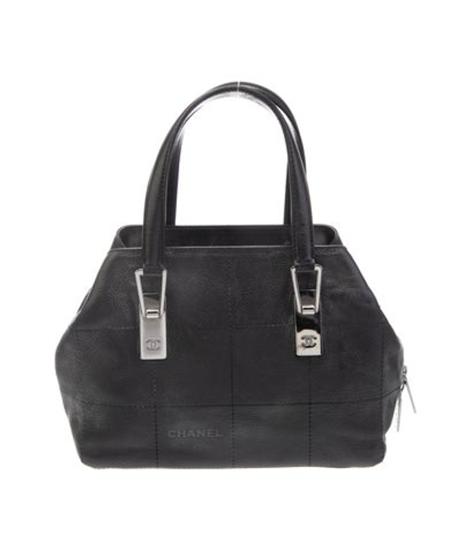 Chanel Square Quilt Boston Bag