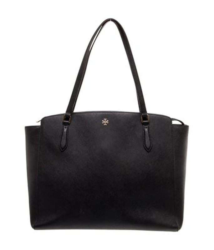 Tory Burch Burch Saffiano Leather Tote