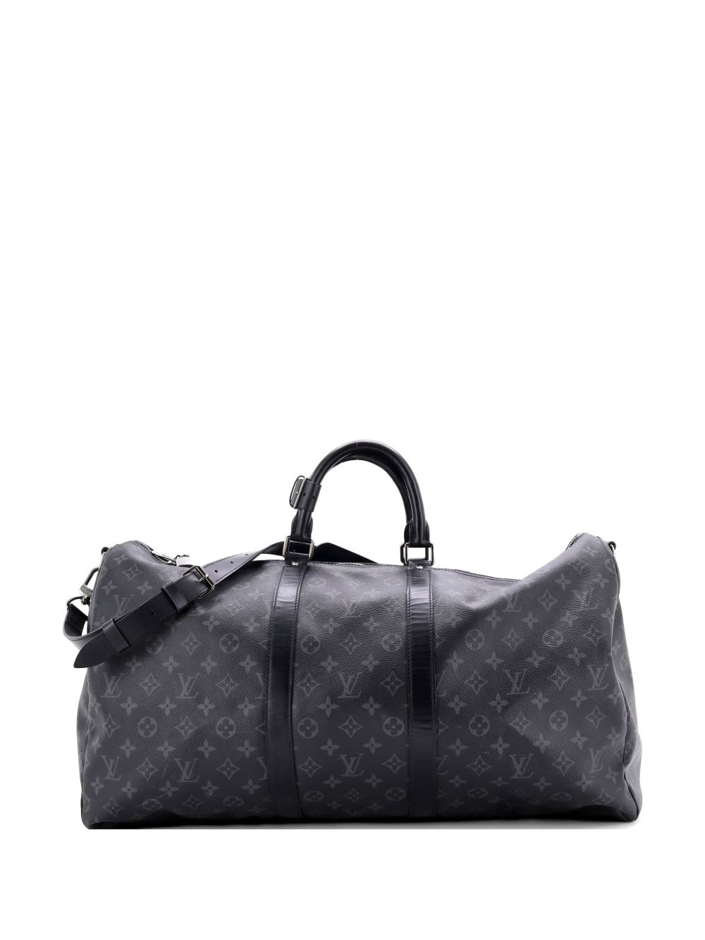 Keepall Bandouliere Bag Monogram Eclipse Canvas 55 travel bag