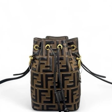 Calfskin Mon Tresor Bucket Mini