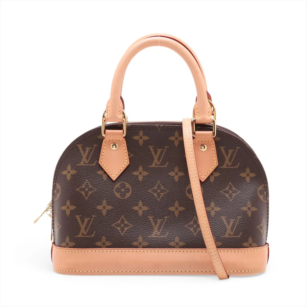 Louis Vuitton Monogram Alma BB M53152 Brown There was an RFID response