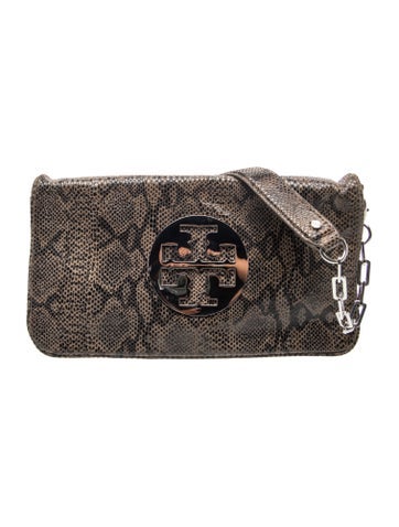 Embossed Leather Shoulder Bag
