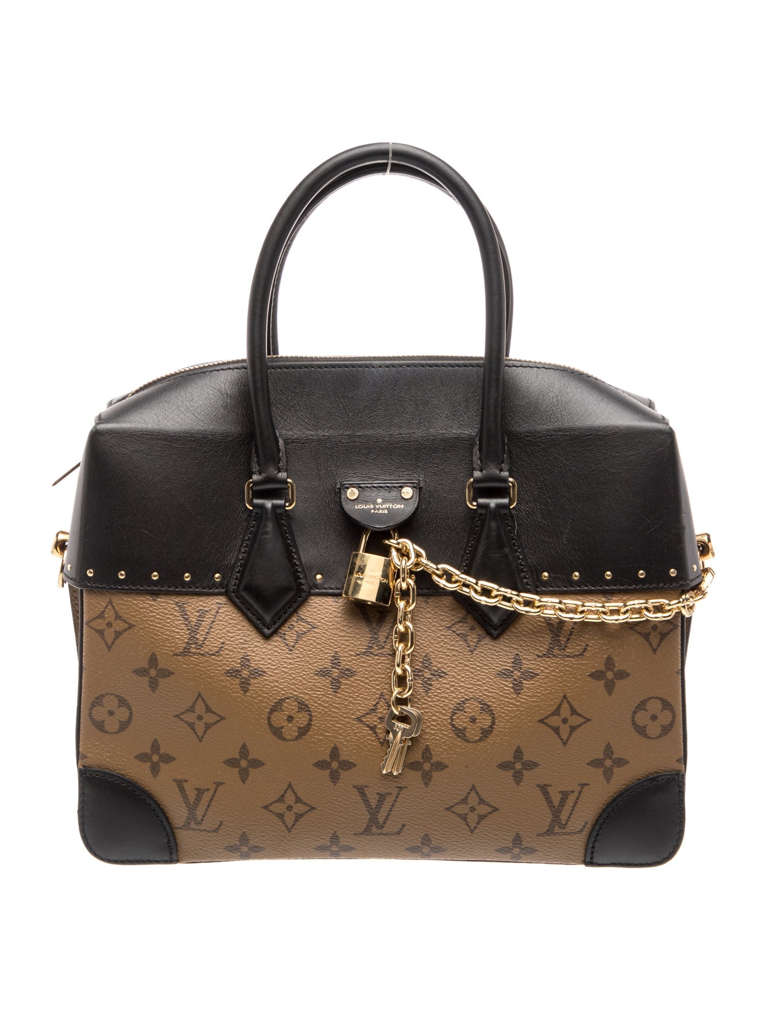 LV Monogram Reverse Monogram City Malle Bag