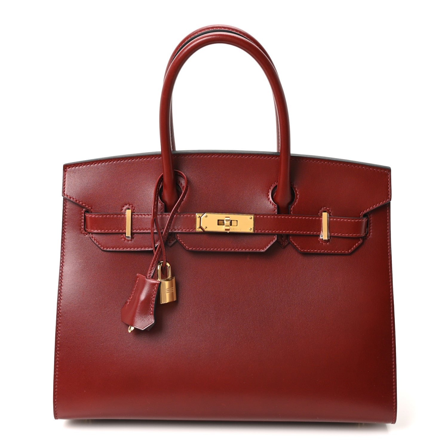 Hermes Hermes Box Birkin Sellier 30 Rouge H