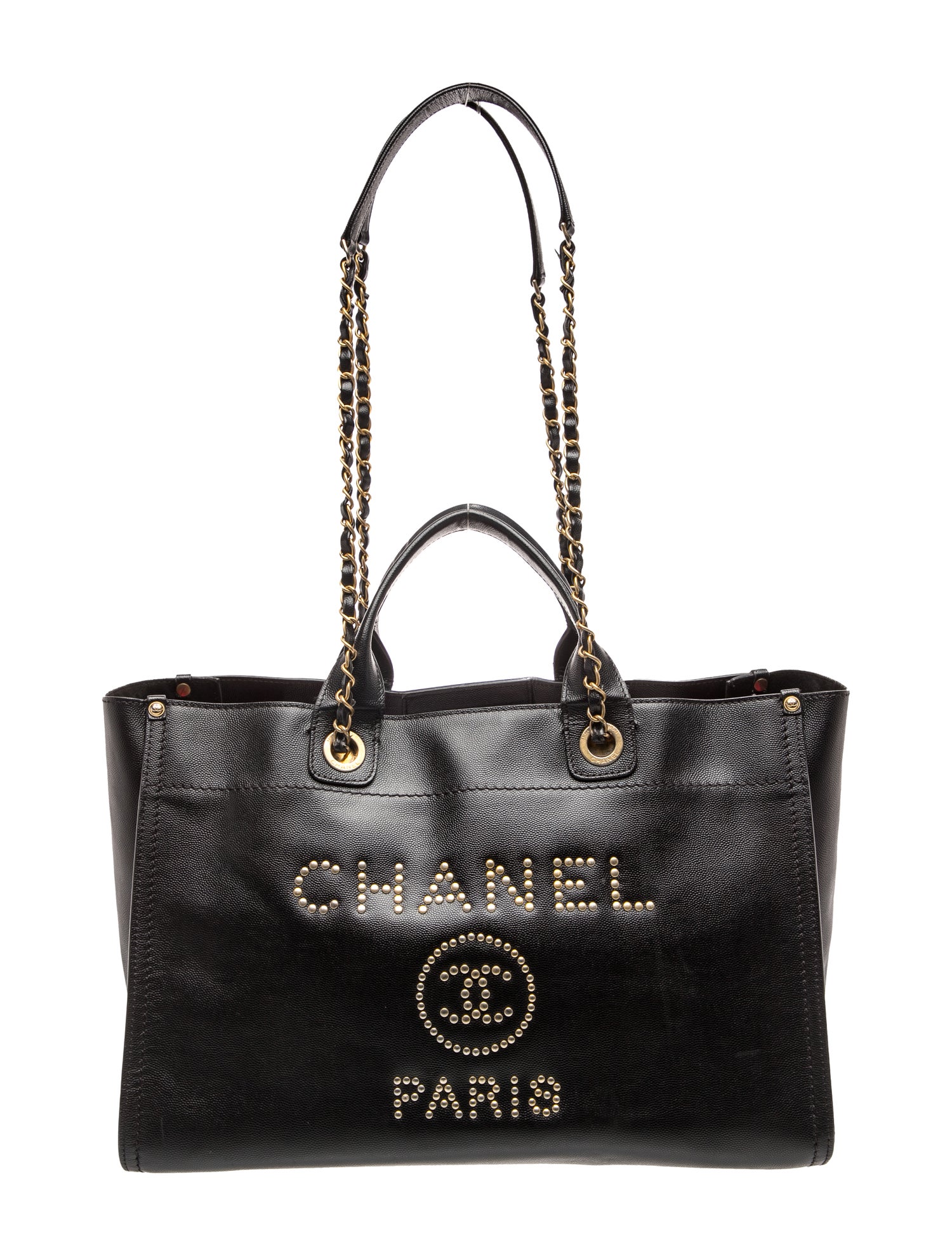 Medium Studded Deauville Tote