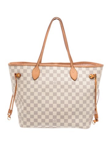Damier Azur Neverfull w/Pouch MM