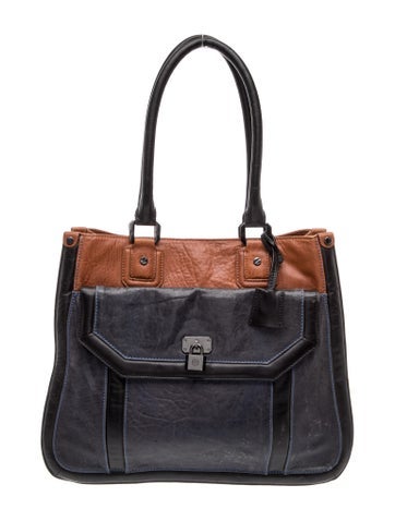 Leather Top Handle Bag