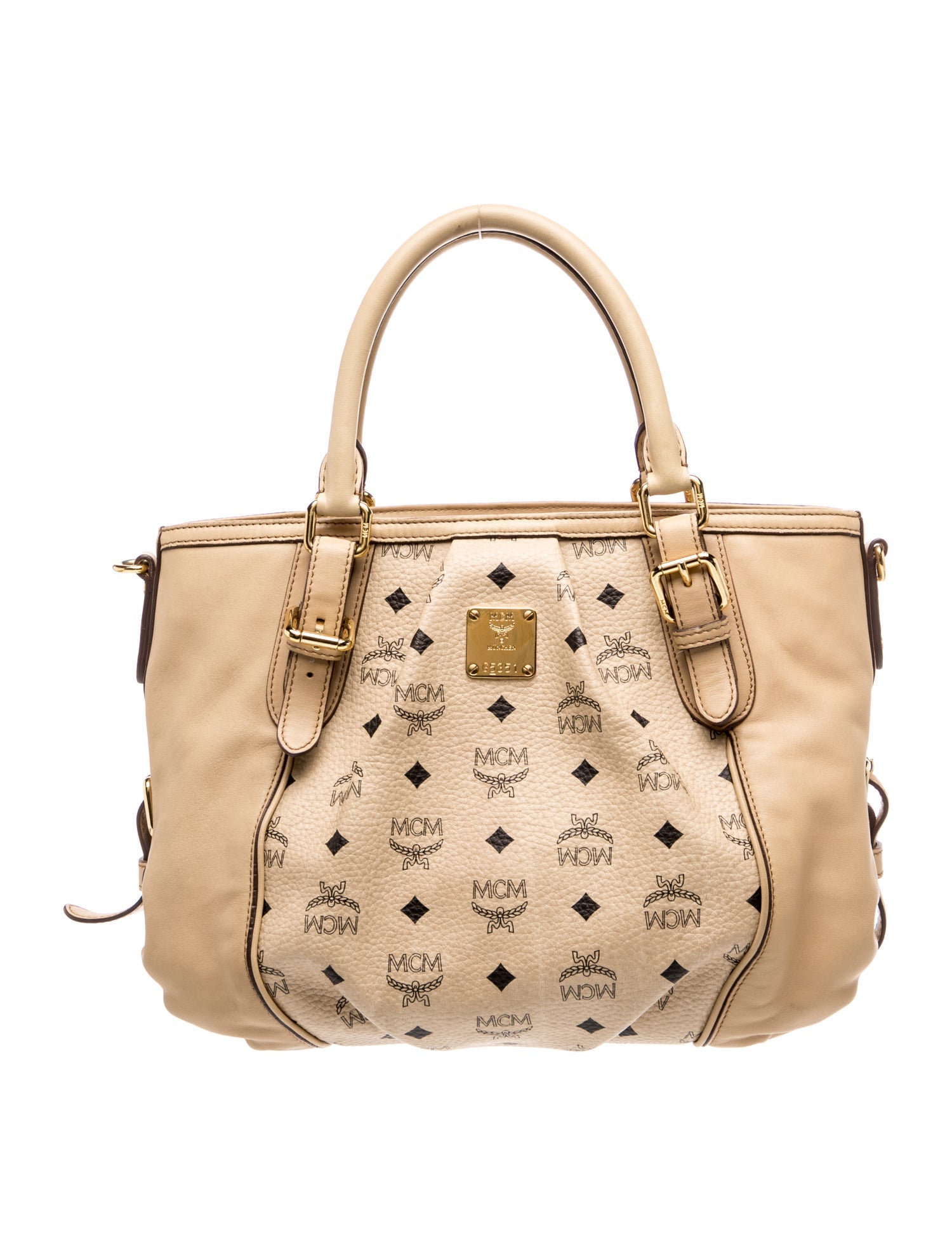 Leather Top Handle Bag