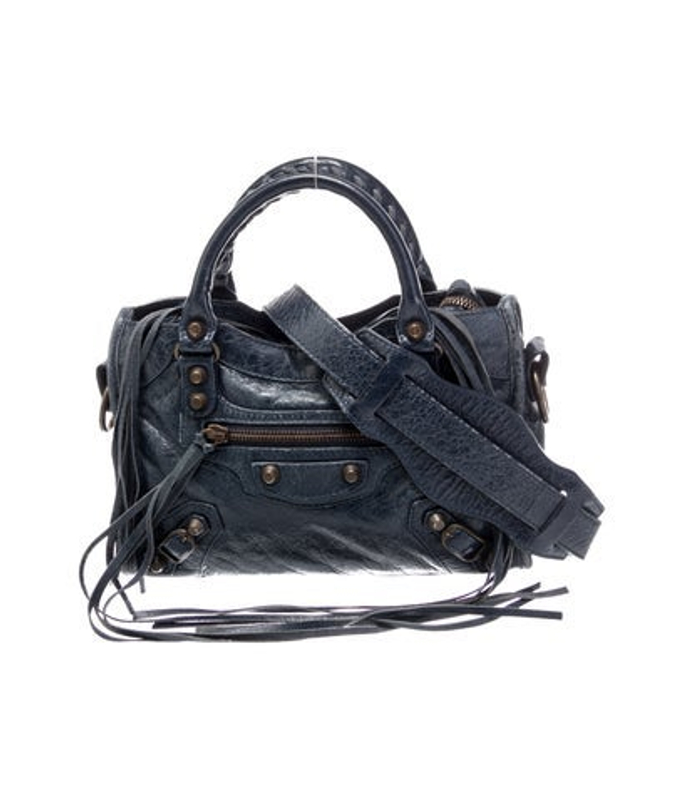 Balenciaga Leather Motocross Classic Mini Twiggy