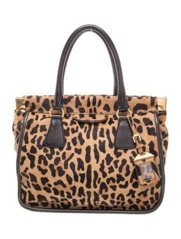 Prada Cavallino Top Handle Bag