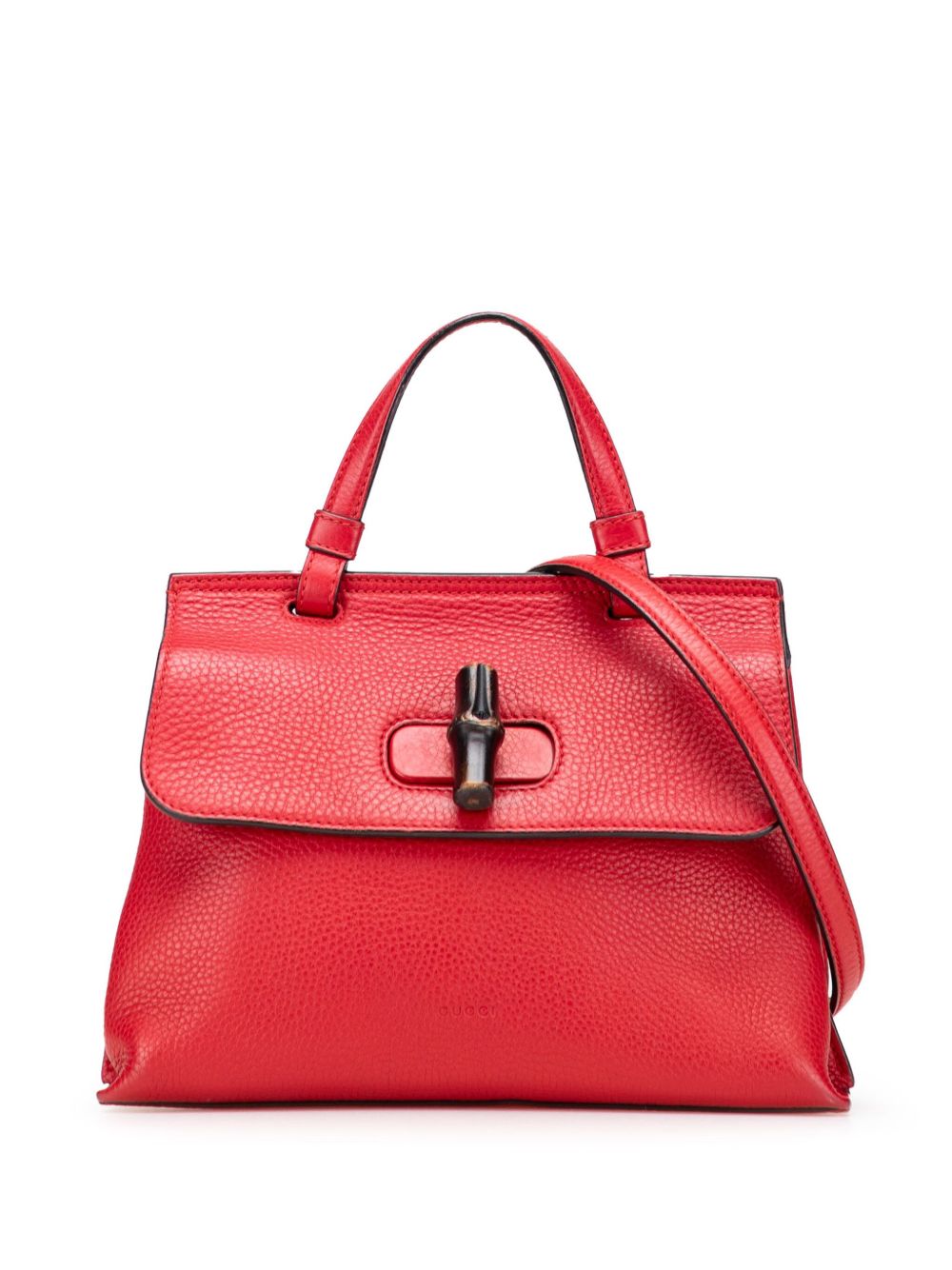 2000-2015 Small Leather Bamboo Daily satchel