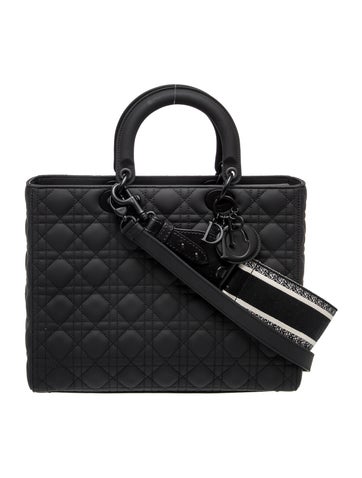 Dior Cannage Lady Dior Large