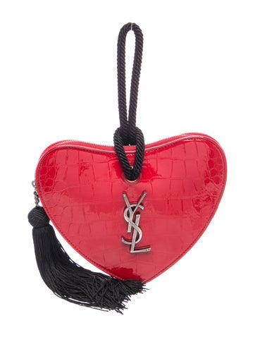 Saint Laurent Patent Leather Clutch