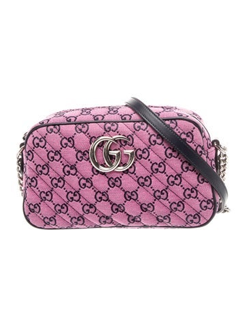 GG Canvas Marmont Small