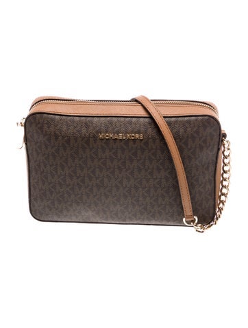 Michael Kors Monogram Crossbody Bag
