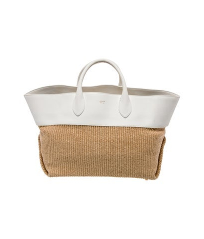 Khaite Raffia Shoulder Bag