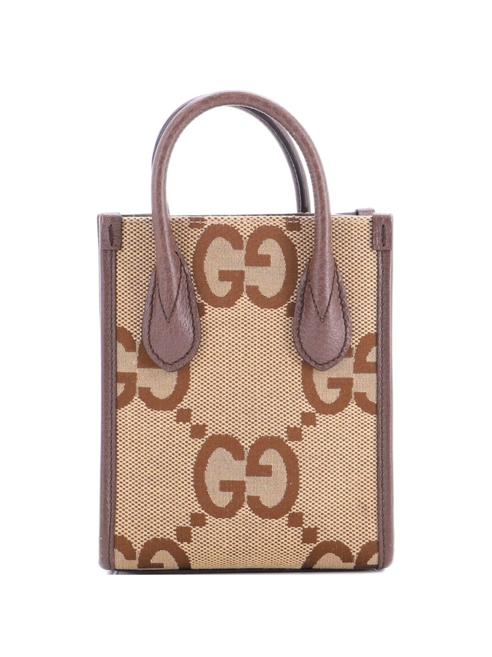 Vertical Tote Jumbo GG Canvas Mini crossbody bag