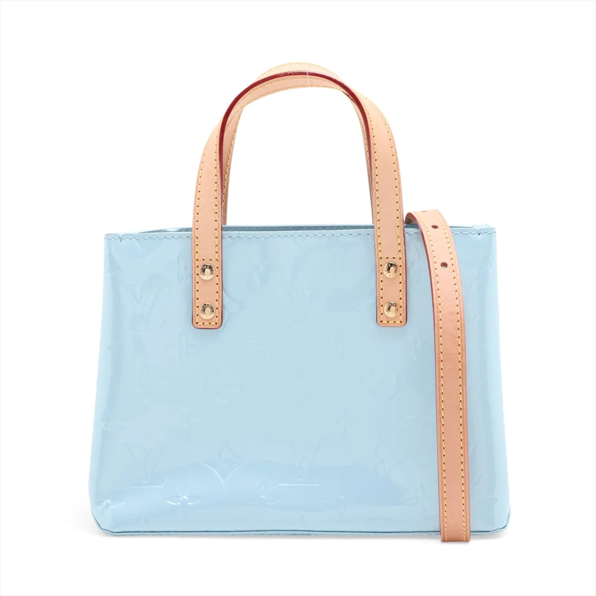 Louis Vuitton Vernis Reade PM M24144 Blue There was an RFID response