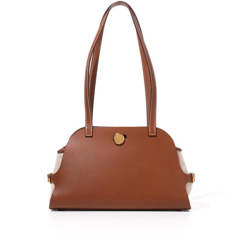 Gold Hunter, Swift and Canvas Tablier Sellier Bag Gold Hardware, 2025