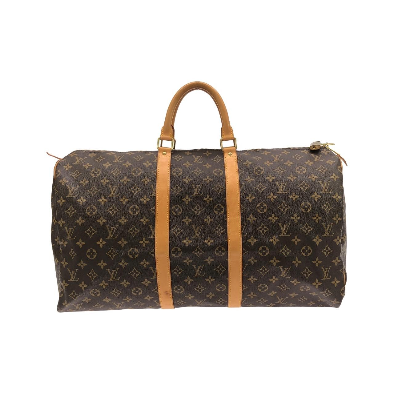 Louis Vuitton Monogram Keepall 55 M41424 Boston Bag