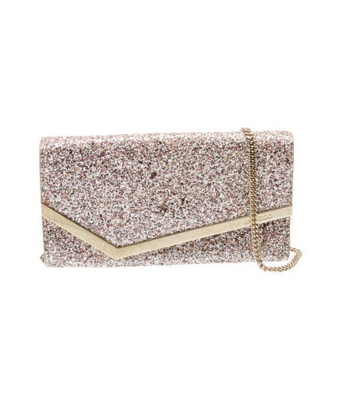 Jimmy Choo Choo Glitter Minaudiere