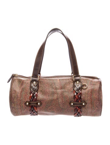 Leather Top Handle Bag