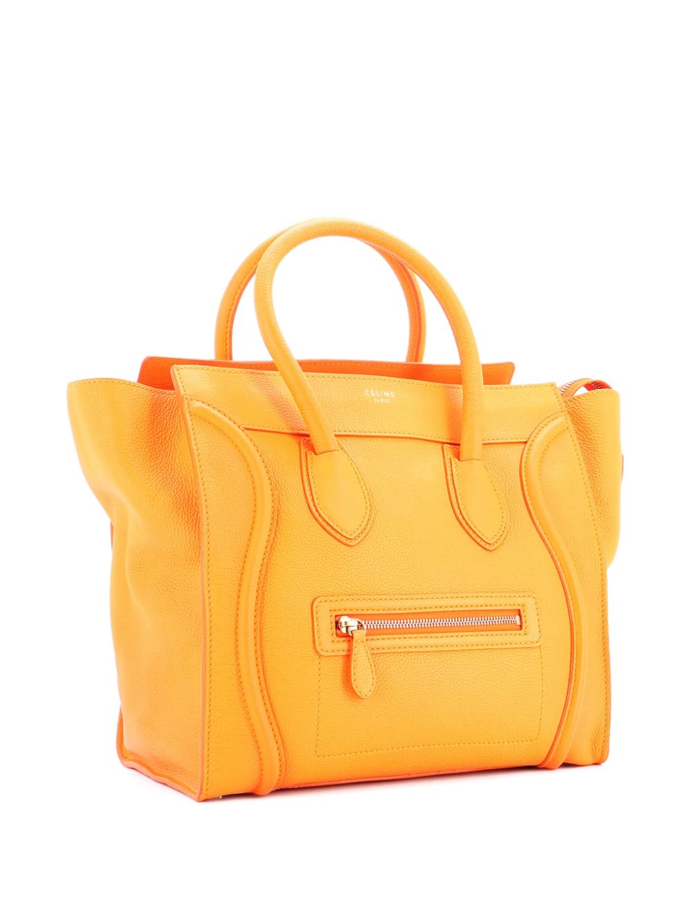 Luggage Bag Grainy Leather Mini tote bag