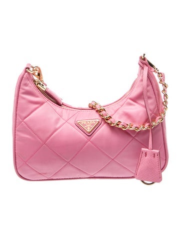 Prada Enameled Metal Triangle Re-Edition 2005