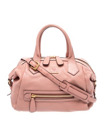 Leather Top Handle Bag