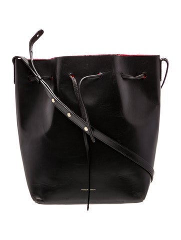 Mansur Gavriel Leather Bucket Bag