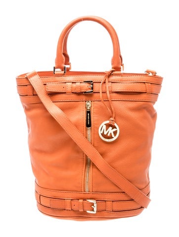 Leather Top Handle Bag