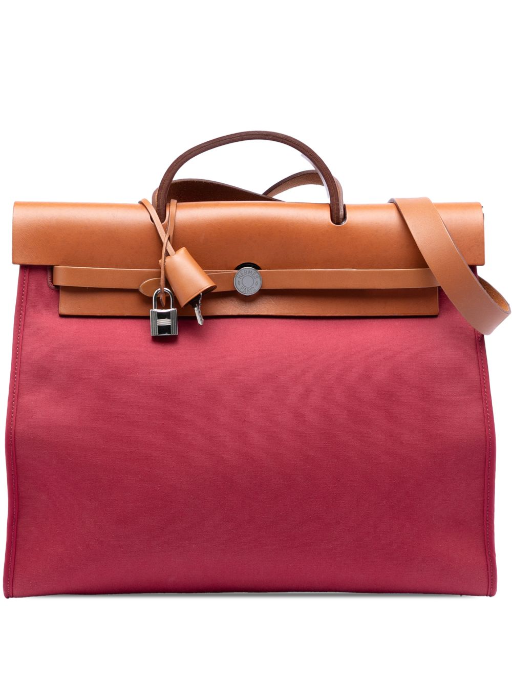 Hermes 2012 Toile Herbag Zip 39 satchel